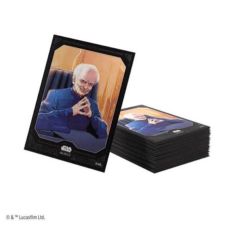 Card Sleeves - Star Wars Unlimited - Palpatine - Pack of 60 (F2)